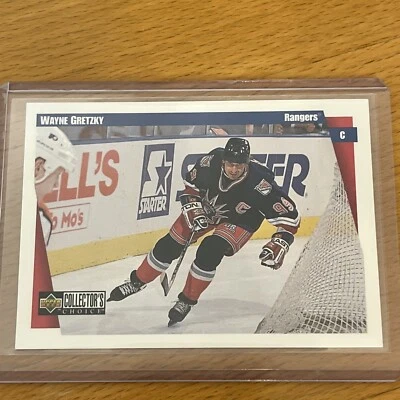 1997-98 Upper Deck Collector's Choice #167 Wayne Gretzky New York Rangers HOF - Image 1 of 4