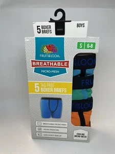 NUEVO Pack Calzoncillos Boxer Fruit of the Loom Niños. Micro-Mesh Mechas-Humedad Talla Pequeña - Imagen 1 de 2