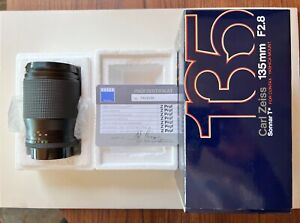 ZEISS Sonnar T* 135mm f/2.8 Lens For Contax/Yashica