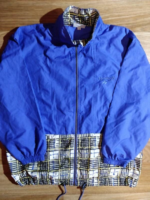 Jaqueta Reebok 90's Vintage Feminina Tracksuit Top Roxa Baggy - Imagem 1 de 4