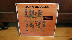 JOHN LINDBERG TRILOGY OF WORKS FOR 11 INSTRUMENTALISTS BLACK SAINT  SEALED NEW - Bild 1 von 2