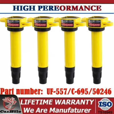 Bobina de encendido 4 piezas UF557 para Dodge Caliber Jeep Compass 2,0 L 2,4 L 2007 2008 Foto 1 de 4