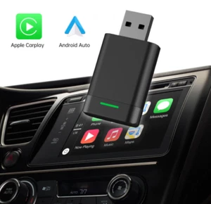 Wireless CarPlay Adapter 2in1 Android Auto Car Auto Navigation Player USB Dongle - Bild 1 von 10