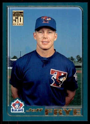 2001 TOPPS TRADED* JEFF FRYE TORONTO BLUE JAYS #T27 - Image 1 of 2