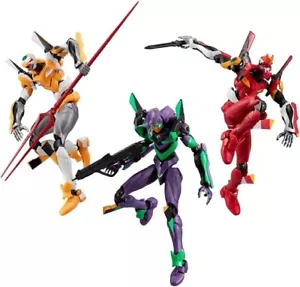 Bandai EVA-FRAME-DX: Rebuild of Evangelion Candy Toy 3-Piece Box PSL - Picture 1 of 6