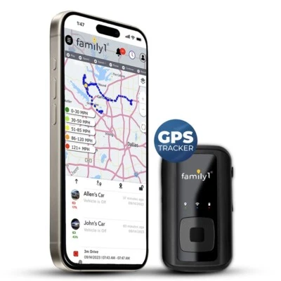Family1st Real Time Hidden Portable GPS Tracker For Cars People Vehicles in USA - Image 1 of 4
