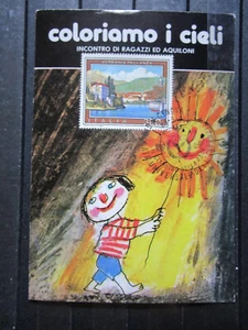 GEDENKKARTE WELTTAG DER KINDHEIT GENUA 1987 (P224) - Bild 1 von 2