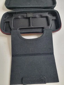 Nintendo Switch Carry Case Black Padded Formed Storage Case Used Zipper Issue - Picture 1 of 19