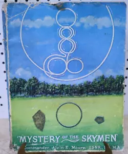 MYSTERY OF THE SKYMEN BY COMMANDER MOORE UFO RARE SAUCERIAN PRESS UFOlogy USA - Picture 1 of 3