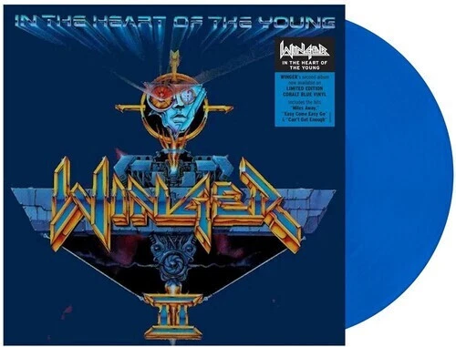 Winger – In The Heart Of The Young - Blue LP Vinyl Record 12" - NEW Sealed - Image 1 of 1