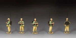 KING & COUNTRY AFRIKA KORPS AK133 OPERADOR DE RADIO ALEMÁN AFRIKA KORPS CON RIFLE - Imagen 1 de 4