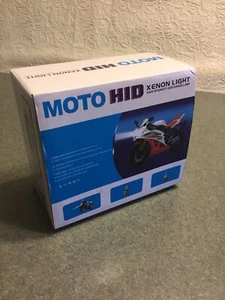 MOTO HID WPS XENON LIGHT 6000K H4 BULB CONVERSION KIT, New Old Stock - Bild 1 von 9