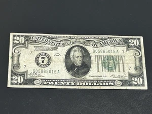1928 $20 Federal Reserve Note **Gold on Demand** US Bill LOW Shipping!!! - Picture 1 of 2
