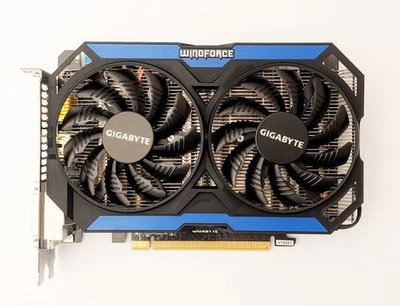 GIGABYTE WINDFORCE NVIDIA GeForce GTX 960 4GB Graphics Card - GV-N960OC-4GD - Image 1 of 4