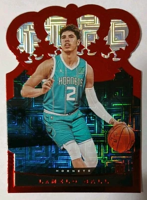 2020-21 Panini Crown Royale Asia Crystal LaMELO BALL #79 (RC) Die-Cut - Image 1 of 4
