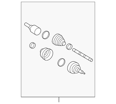 Genuine Ford 2015-2016 Ford F-150 - Axle Assembly FL3Z-3A428-A - Image 1 of 4