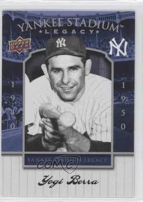 2008 Upper Deck Yankee Stadium Legacy Stadium Box Set Yogi Berra #24 HOF - Image 1 of 2