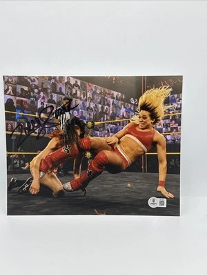 Zoey Stark Signed Autographed 8X10 Photo COA Beckett WWE NXT - Image 1 of 2