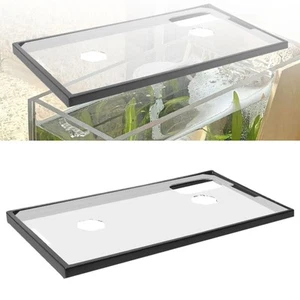 Aquariumdeckeldeckeldeckel mit Futterlöchern Tankdeckel - Bild 1 von 22