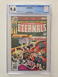 Eternals #2 | Primera app. Ajak y los Celestiales | CGC 9.4 - Imagen 1 de 4
