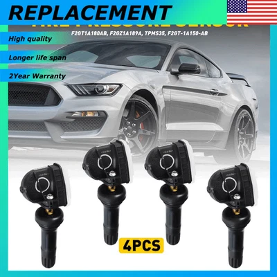 SENSOR DE PRESIÓN DE 4 NEUMÁTICOS TPMS PARA FORD MUSTANG F150 EDGE 2015-2020 ACCESORIOS DE COCHE Foto 1 de 4