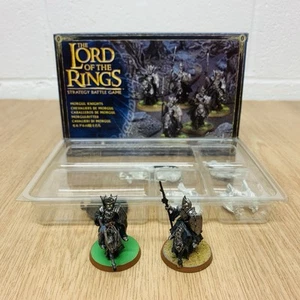 Warhammer LOTR Lord of the Rings Morgul Knights x 4 Metal Models Painted - Picture 1 of 7