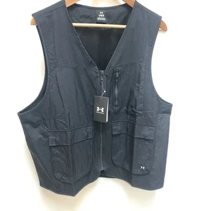 NWT Under Armour Loose Fit Utility Vest Men’s Sz L $85msrp - Picture 1 of 5