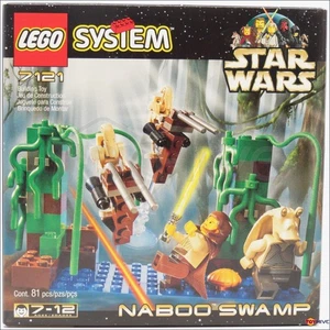 LEGO Star Wars 7121 Naboo Swamp Qui-Gon Jinn Jar Jar Binks STAP 1999 sealed box - Picture 1 of 6