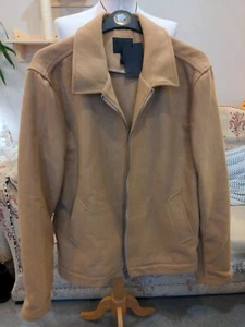 ASOS Gorgeous Camel Colour Wool Blend Men's Jacket Full Zip Size 3XL BNWT - Picture 1 of 11