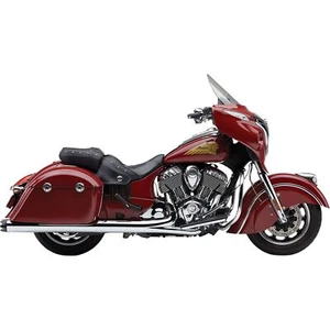 4 Dual-Cut Neighbor Hater Chrome Mufflers for Indian Motorcycles '14-'22 5208 - Foto 1 di 3