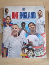 PANINI - ONE ENGLAND 2023  Complete 228 Stickers & Official album
