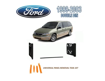 KIT DE TABLERO DE INSTALACIÓN ESTÉREO FORD WINDSTAR 1999-2003 NUEVO, Juego de herramientas Foto 1 de 2