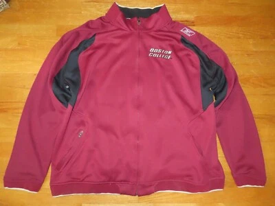 Chaqueta de calentamiento Reebok BOSTON COLLEGE EAGLES Nº 96 usada en juegos baloncesto 2XL Foto 1 de 4