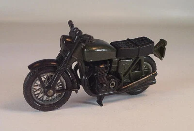 Matchbox Superfast Nr. 18 Motorrad Hondarora mattoliv aus TP 11 Militär 2 #096 - Bild 1 von 3