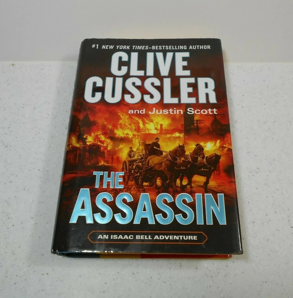 The Assassin by Clive Cussler & Justin Scott, Signed, 1st Edition, Hardcover - Image 1 of 4