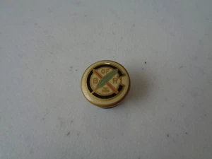 Brotherhood of Railroad Buttonhole Pin Lapel Button Stud W+H Antique Vintage - Picture 1 of 5