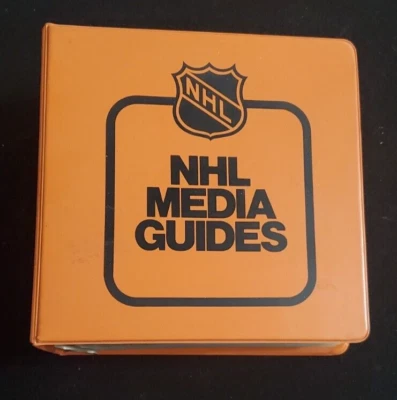 1974-75 Vintage NHL Media Guides In NHL Issued Binder - 18 Media Guides - Rare!! - Image 1 of 4