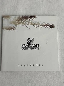 Certificado de Adorno Memorias Cristal Swarovski Certificado de Autenticidad Blanco 3 1/8" Aumenta Valor - Imagen 1 de 1