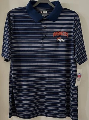 Denver BRONCOS NFL Equipo Ropa Polo Golf Fútbol Hombre’s Camisa Talla Grande Nuevo con Etiquetas Foto 1 de 4