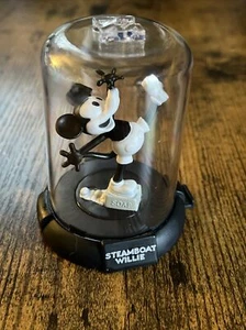 STEAMBOAT WILLIE DOMEZ Mini Figure Zag Toys 3” Mickey Mouse In Plastic Dome - Picture 1 of 6