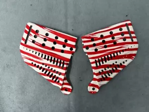 JT Proflex Ear Pieces - Stripes - Picture 1 of 2