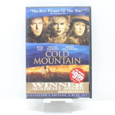 Cold Mountain DVD 2004 2-Disc Set Special Edition Nicole Kidman Ex Blockbuster - Image 1 of 3