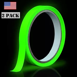 Waterproof Luminous Tape Self-adhesive Glow Dark Safety Stage Home Warning Tape - Picture 1 of 17