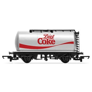 HORNBY COCA-COLA DIET COKE TANKER FREIGHT WAGON SILVER - NEW - Picture 1 of 1