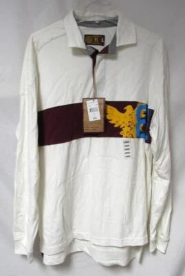 Camisa de rugby Company 81 para hombre talla grande manga larga gráfica C1 5000 Foto 1 de 4