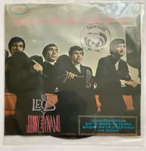LOS LEOS Y JOHNNY DYNAMO - MUCHACHITA - 1968 MEXICAN 7¨ EP PS PROMO, LATIN ROCK - Picture 1 of 4