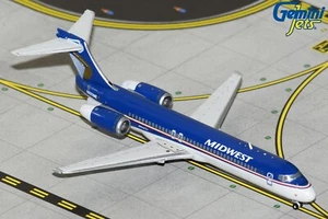 Midwest Airlines Boeing 717-200 GJMEP1488 Gemini Jets Maßstab 1:400 AUF LAGER - Bild 1 von 1