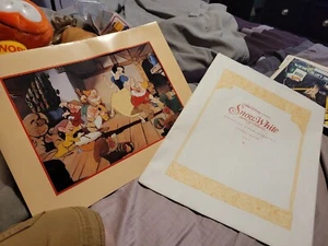 Walt Disney Classic 1994 Snow White & The Seven Dwarfs Commemorative Lithograph - Picture 1 of 2