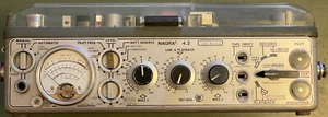 Kudelski NAGRA® 4.2 portable ¼” reel to reel, analogue, mono taperecorder. Fault - Picture 1 of 13