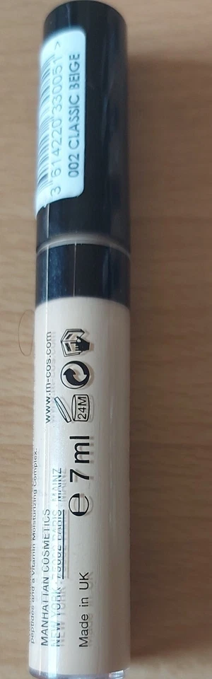  Manhattan Wake up Concealer Flüssig Concealer Farbe NR 2 CLASSIC BEIGE  NEU - Bild 1 von 2